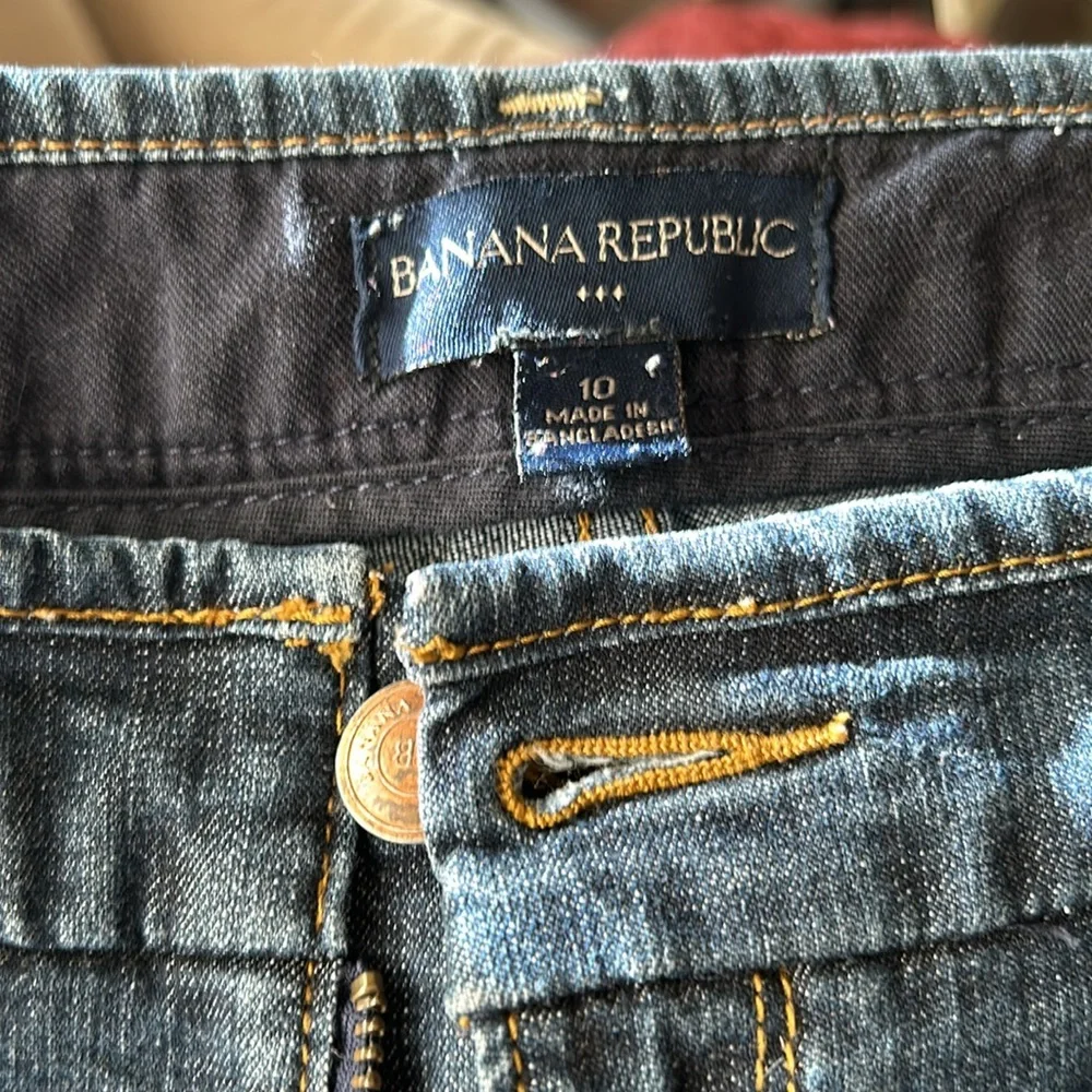 BANANA REPUBLIC BERMUDA JEAN SHORT - Picture 2 of 4